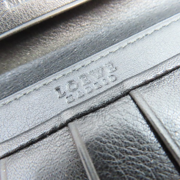 実際に弊社で買取させて頂いたLOEWE/ロエベ 二つ折り長財布 の画像 4枚目