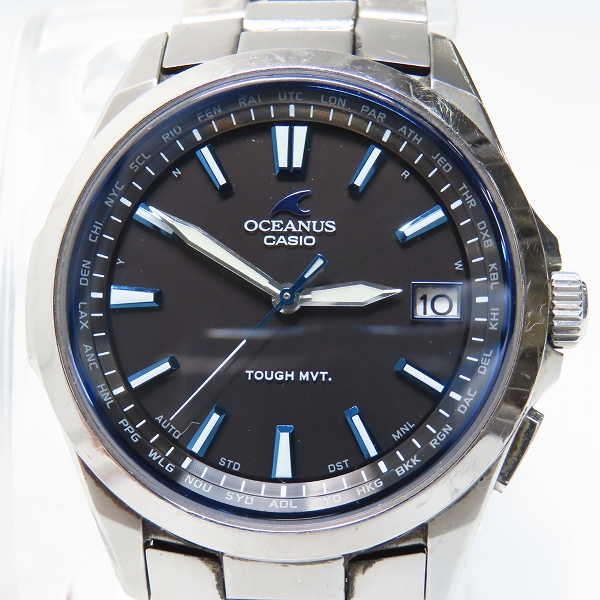 実際に弊社で買取させて頂いたCASIO/カシオ OCEANUS/オシアナス スマートアクセス 電波ソーラー 腕時計/ウォッチ OCW-S100-1AJF