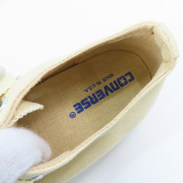 実際に弊社で買取させて頂いたCONVERSE/コンバース ALL STAR LOW/オールスター ロー スニーカー M9165/26.0の画像 4枚目