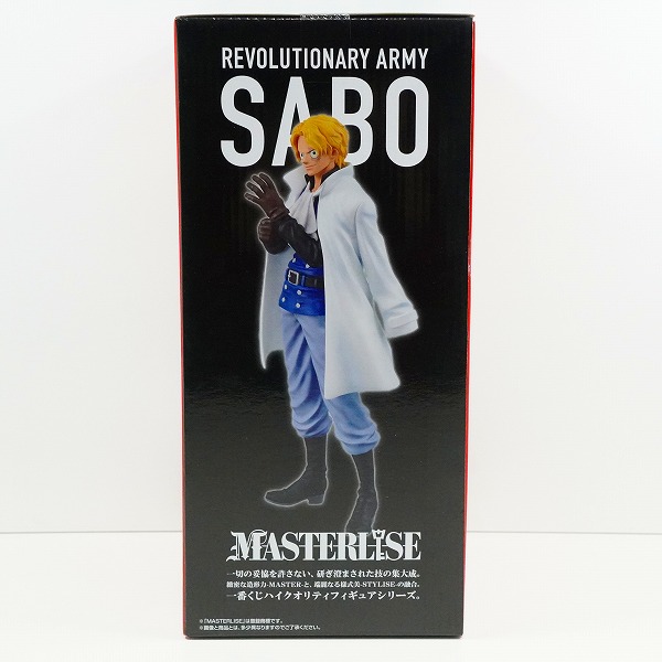 実際に弊社で買取させて頂いた(1)【未開封】BANDAI SPIRITS/バンダイスピリッツ 一番くじ ワンピース 革命の炎 B賞 サボ MASTERLISE フィギュアの画像 2枚目