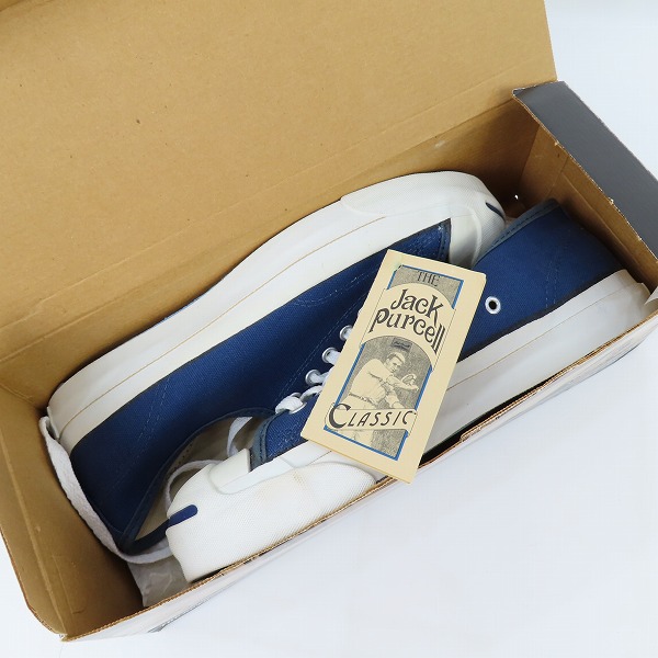 実際に弊社で買取させて頂いた CONVERSE/コンバース JACK PURCELL/ジャックパーセル LOW M7137/8.5の画像 8枚目