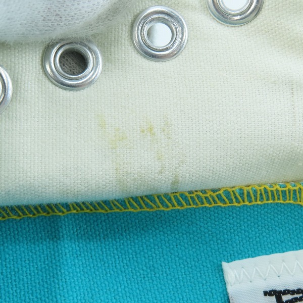 実際に弊社で買取させて頂いたCONVERSE/コンバース ALL STAR SURFIES OX ターコイズ 1B369/27の画像 6枚目