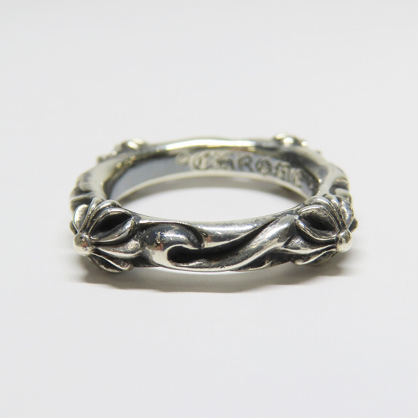 実際に弊社で買取させて頂いた【ギャラ付】CHROME HEARTS/クロムハーツ SBTバンドリング/16.5号の画像 4枚目