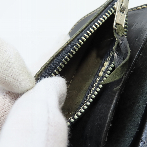 実際に弊社で買取させて頂いたRED MOON/レッドムーン コンチョ レザー ウォレットの画像 5枚目