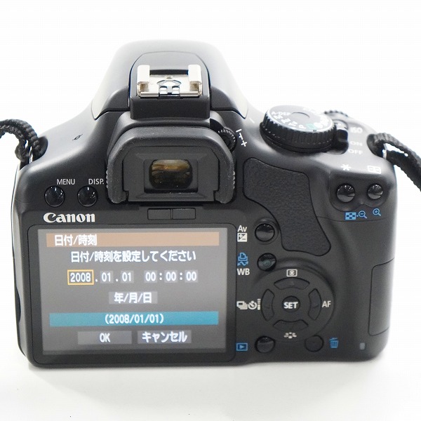 実際に弊社で買取させて頂いたCanon/キャノン EOS Kiss X2 デジタル一眼レフカメラ ボディ 簡易動作確認済みの画像 7枚目