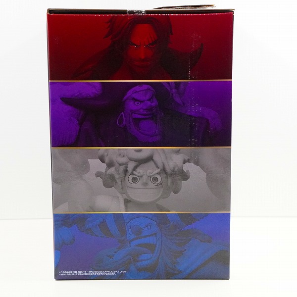 実際に弊社で買取させて頂いた【未開封】BANDAI SPIRITS/バンダイスピリッツ 一番くじ ワンピース 新四皇 D賞 四皇 バギー MASTERLISE EXPIECE フィギュアの画像 2枚目