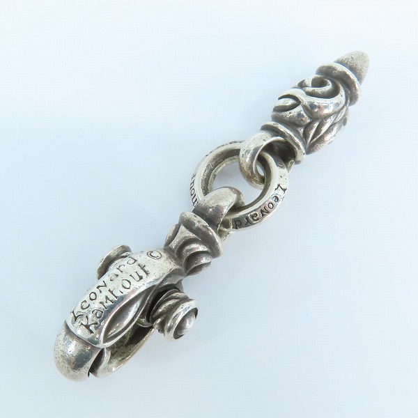 実際に弊社で買取させて頂いたLEONARD KAMHOUT/レナードカムホート イーグル キークラスプ