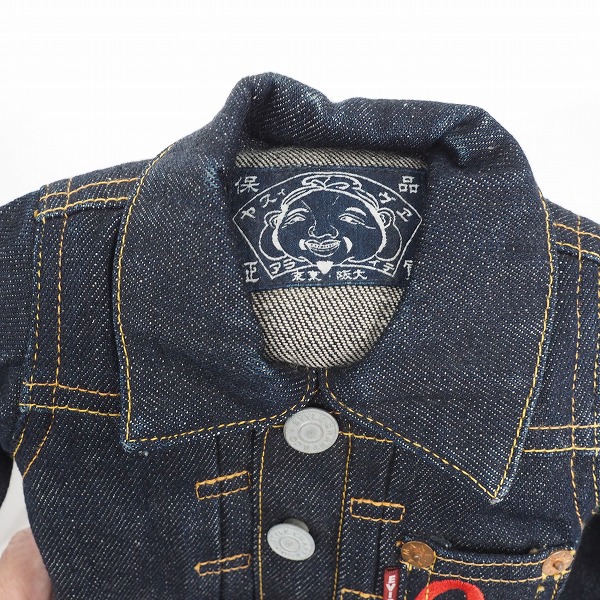 実際に弊社で買取させて頂いたEVISU GOLF/エヴィスゴルフ/エビス デニムジャケット型 ドライバー/1w用ヘッドカバーの画像 2枚目