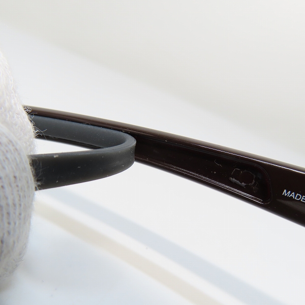 実際に弊社で買取させて頂いたF.C.Real Bristol×金子眼鏡/エフシーレアルブリストル×カネコガンキョウ BOSTON SUNGLASSES 度入り眼鏡/アイウェア FCRB-18の画像 7枚目