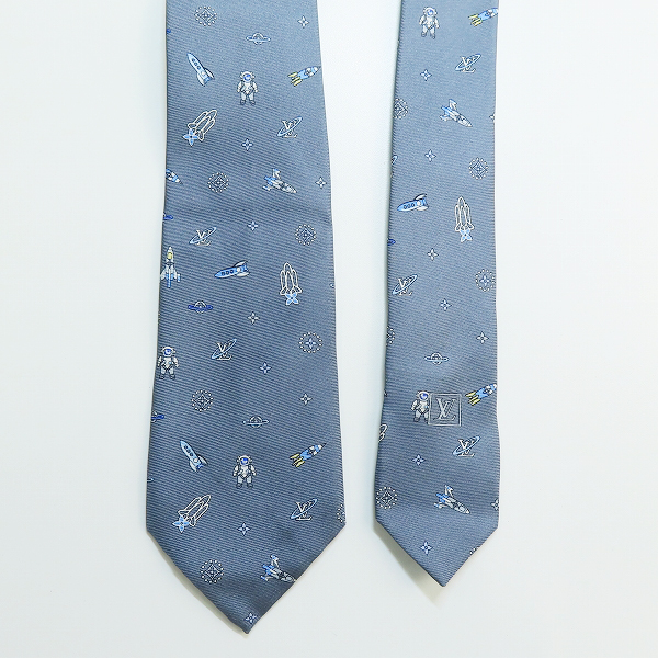 実際に弊社で買取させて頂いたLOUIS VUITTON/ルイヴィトン ネクタイ MR0198の画像 1枚目