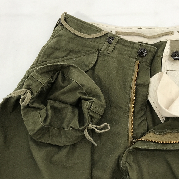 実際に弊社で買取させて頂いたBUZZ RICKSON'S/バズリクソンズ M-1951 TROUSERS SHELL FIELD/フィールドシェルトラウザーズ パンツ BR41962/Sの画像 4枚目