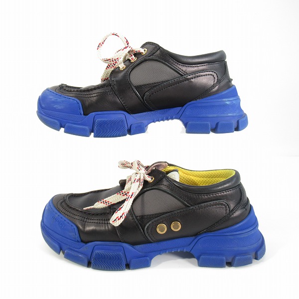 実際に弊社で買取させて頂いたGUCCI/グッチ 20SS SNEAKER LEATHER レザー スニーカー/シューズ 576048/7.5の画像 3枚目