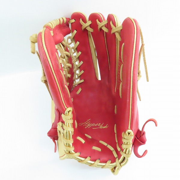 実際に弊社で買取させて頂いたRawlings/ローリングス HYPER TECH COLOR SYNC 一般軟式 外野手 右投げ用 GR4HTCY719の画像 2枚目