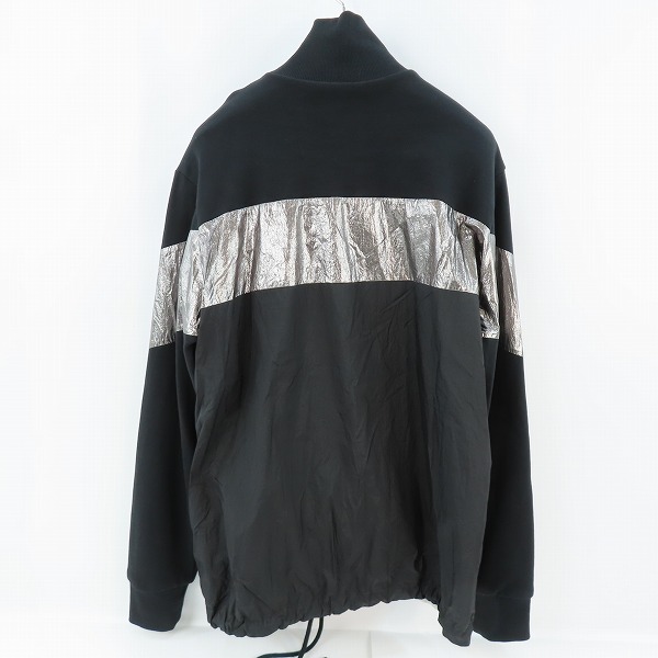 実際に弊社で買取させて頂いたDIESEL/ディーゼル ナイロン/スウェット 切替 ジップアップ ジャケット /Lの画像 1枚目