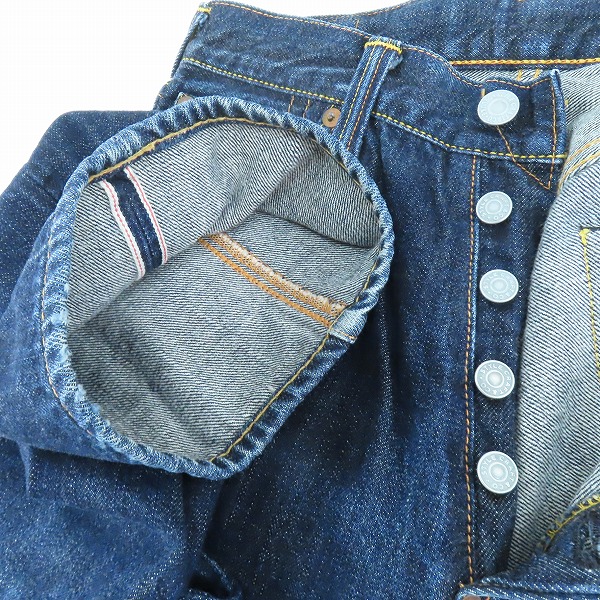 実際に弊社で買取させて頂いたEVISU/エヴィス Lot.2001 No.1 SPECIAL デニムパンツ/ジーンズ/31×35の画像 4枚目