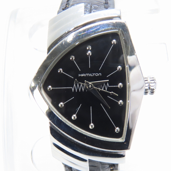実際に弊社で買取させて頂いたHAMILTON/ハミルトン ベンチュラ ステンレススチール クォーツ 腕時計/ウォッチ H242111