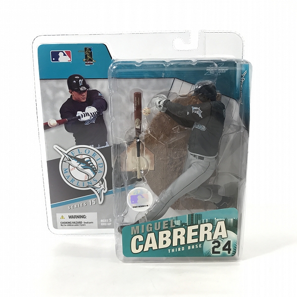 実際に弊社で買取させて頂いた【未開封】McFARLANE TOYS/マクファーレントイズ マイアミ・マーリンズ #24 MIGUEL CABRERA フィギュア