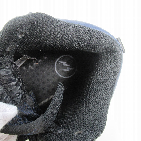 実際に弊社で買取させて頂いたNIKE×FRAGMENT DESIGN/ナイキ×フラグメントデザイン DUNK HI/ダンク ハイ ミッドナイトネイビー DJ0383-400/27の画像 4枚目