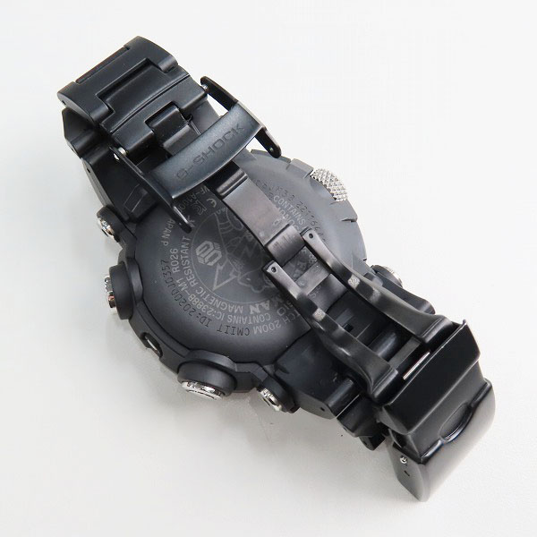 実際に弊社で買取させて頂いたG-SHOCK/Gショック FROGMAN/フロッグマン アナログ 電波ソーラー GWF-A1000C-1AJFの画像 4枚目