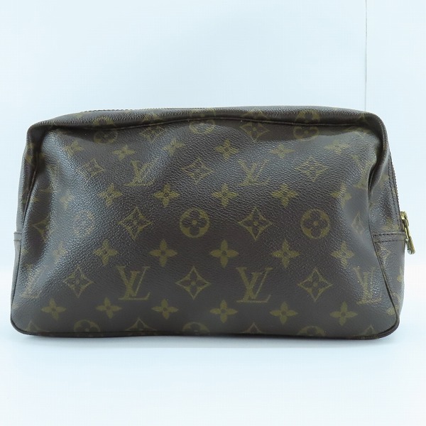 実際に弊社で買取させて頂いたLOUIS VUITTON/ルイヴィトン モノグラム トゥルーストワレット28 クラッチ/セカンドバッグ M47522の画像 1枚目