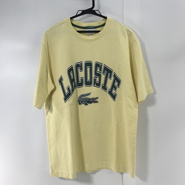 実際に弊社で買取させて頂いたLACOSTE/ラコステ BEAMS別注 アーチロゴ プリント Tシャツ TH714PL /L