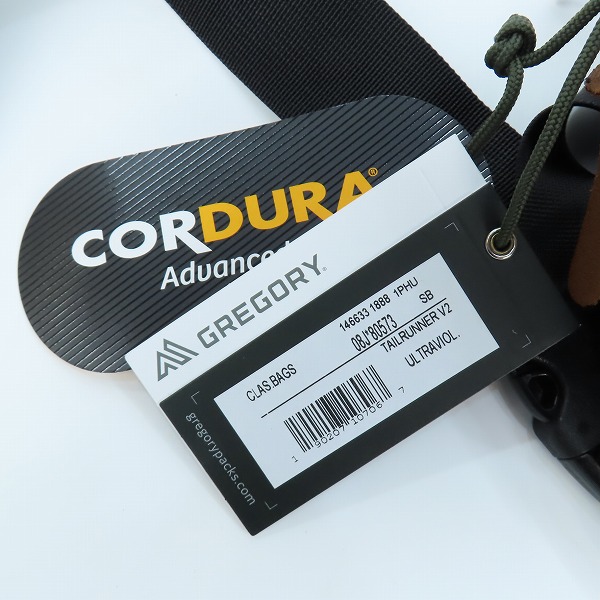 実際に弊社で買取させて頂いた【未使用】GREGORY/グレゴリー テールランナー ウエストバッグ パープルの画像 5枚目