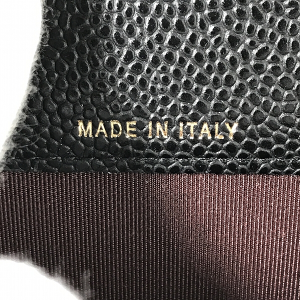 実際に弊社で買取させて頂いたCHANEL/シャネル ココマーク マトラッセ コインケース キャビアスキン 31706207の画像 6枚目