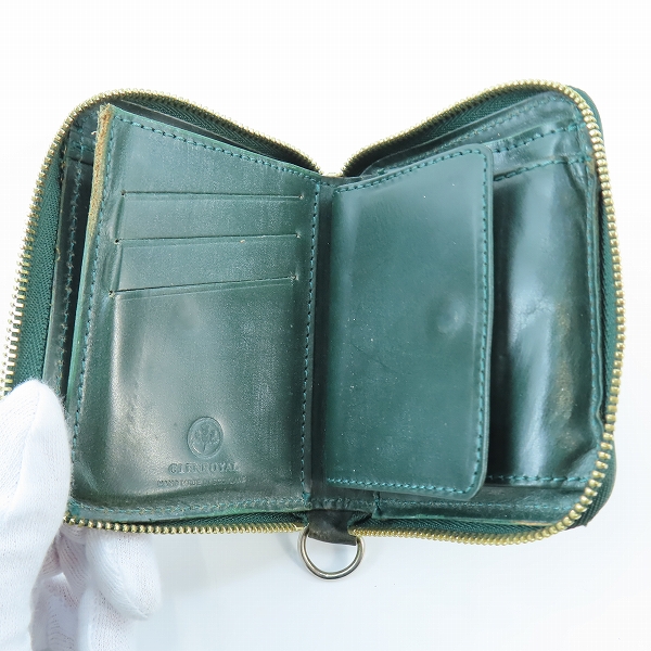 実際に弊社で買取させて頂いたGLENROYAL/グレンロイヤル  ジップアラウンド ウォレット/財布の画像 3枚目