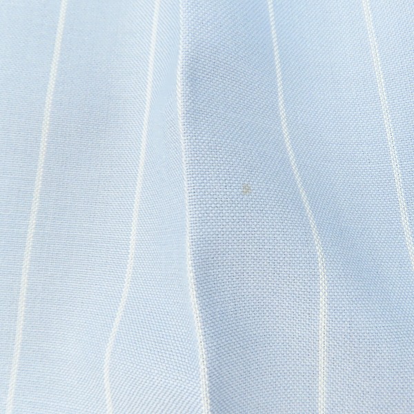 実際に弊社で買取させて頂いたWACKO MARIA×DORMEUIL/ワコマリア×ドーメル スラックスパンツ ブルー系ストライプ Lの画像 6枚目