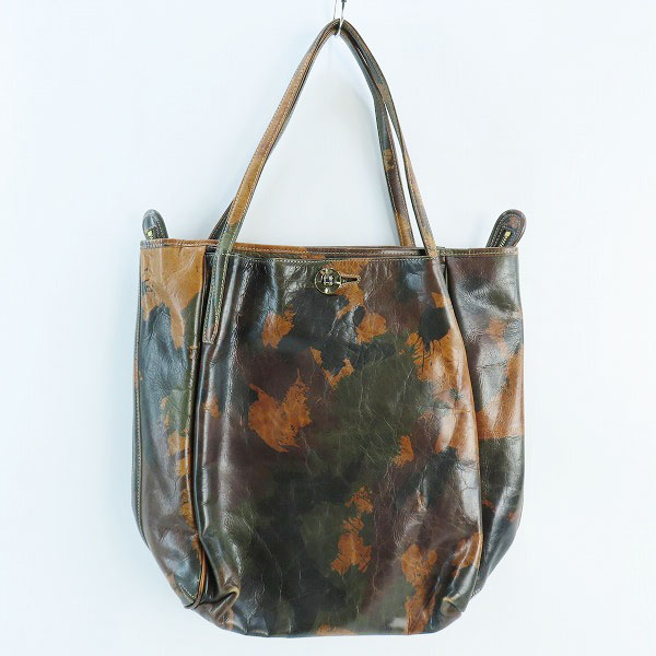 実際に弊社で買取させて頂いたaniary/アニアリ カモフラ/迷彩柄 レザー トートバッグ
