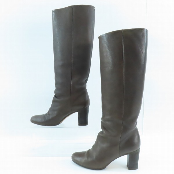 実際に弊社で買取させて頂いたMAISON MARTIN MARGIELA 22/メゾンマルタンマルジェラ 22 ロングヒールブーツ S38WW0180/38の画像 3枚目