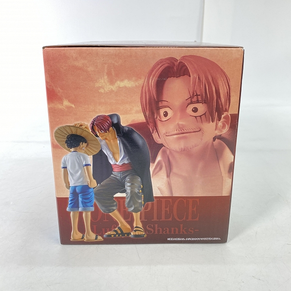 実際に弊社で買取させて頂いた【未開封】一番くじ ワンピース エモーショナルストーリーズ A賞 Revible Moment ルフィ& シャンクスの画像 1枚目