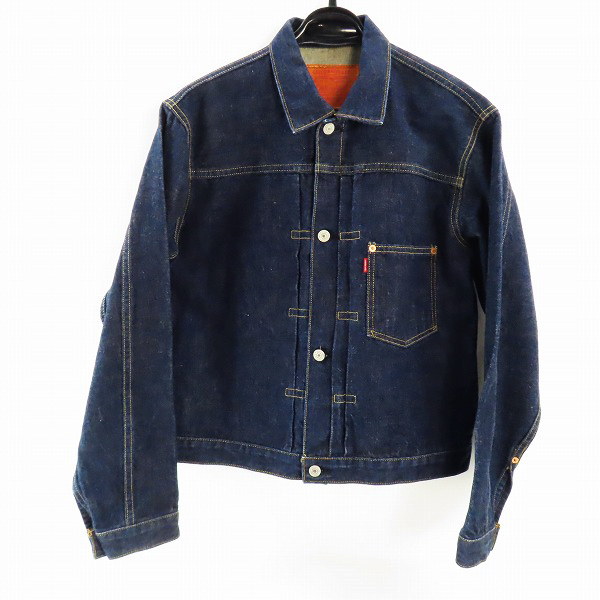 実際に弊社で買取させて頂いたLEVIS/リーバイス 506 1st ビッグE デニムジャケット J22刻印 71506-XX/42