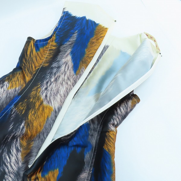 実際に弊社で買取させて頂いたMARNI/マルニ ワンピース ポリエステル C18ABMA0001QTP614-FUB57/36の画像 5枚目