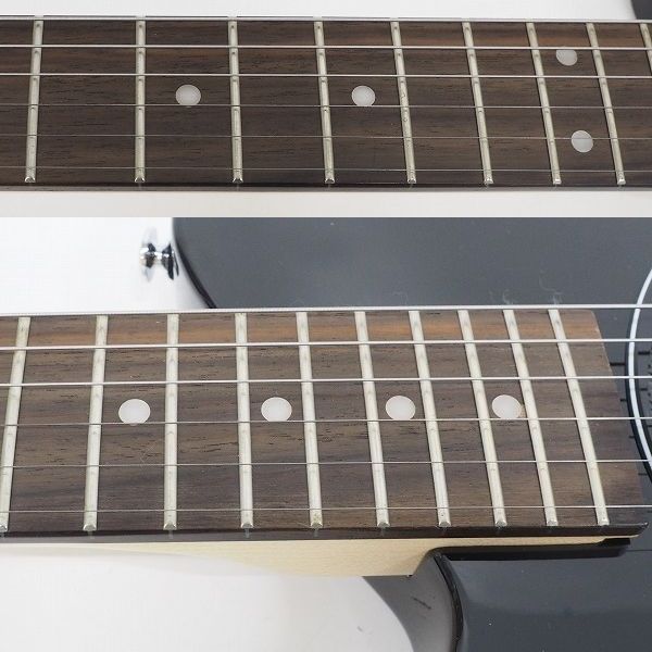 実際に弊社で買取させて頂いた★PIGNOSE/ピグノーズ PGG-200 Travel Guitar アンプ内蔵 ミニ エレキギター レフティ/左きき用 ソフトケース付の画像 3枚目