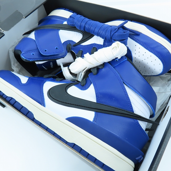 実際に弊社で買取させて頂いたNIKE×AMBUSH/ナイキ×アンブッシュ DUNK HIGH DEEP ROYAL/ダンクハイ ディープロイヤル CU7544-400/27.5の画像 8枚目