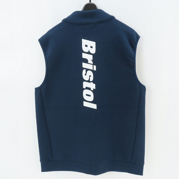 実際に弊社で買取させて頂いた【未使用】F.C.Real Bristol/エフシーレアルブリストル F.C.R.B. 22AW TECH SWEAT HYBRID VEST FCRB-222021/Lの画像 1枚目