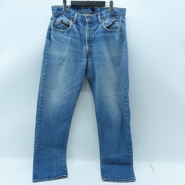 実際に弊社で買取させて頂いたLevi's/リーバイス 505-0217 デニム パンツ 42TALON ボタン裏650 82年製 W36