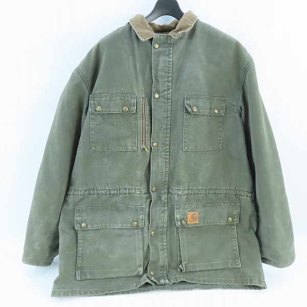 実際に弊社で買取させて頂いたCarhartt/カーハート ヴィンテージ ロング丈 カバーオールダックジャケット PB2366/XL