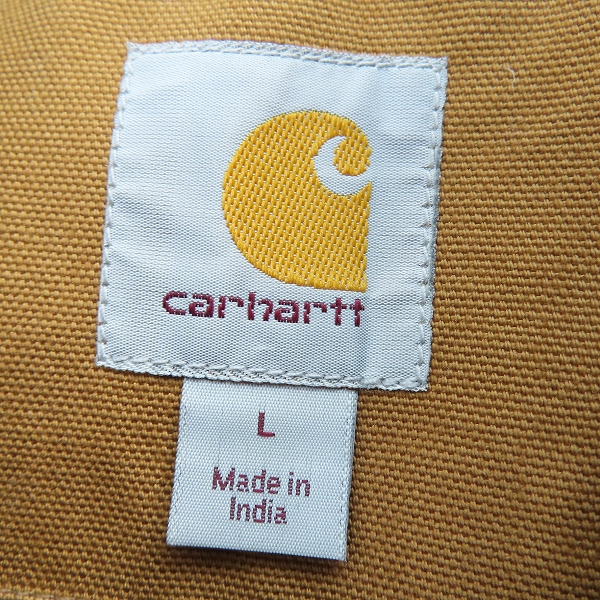実際に弊社で買取させて頂いたCARHARTT/カーハート Duck Detroit Jacket/ダックデトロイト ジャケット 103828BRN /Lの画像 2枚目