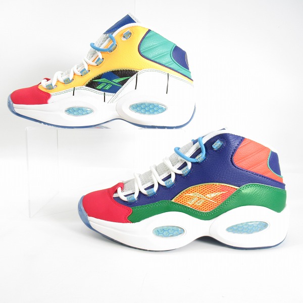 実際に弊社で買取させて頂いたReebok/リーボック QUESTION MID/クエスチョン ミッド スニーカー/シューズ GZ6151/27.5の画像 3枚目