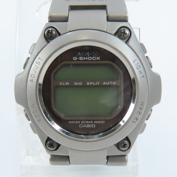 実際に弊社で買取させて頂いたG-SHOCK/Gショック メタルバンド MR-G 腕時計 MRG-100T-8【動作未確認】