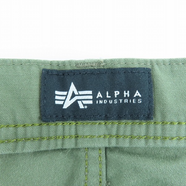 実際に弊社で買取させて頂いた【未使用】ALPHA INDUSTRIES/アルファ インダストリーズ  カーゴパンツ/ワークパンツ TB1016/XLの画像 3枚目