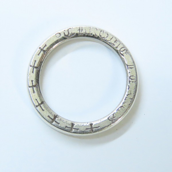 実際に弊社で買取させて頂いたCHROME HEARTS/クロムハーツ NTFLリング 10.5号の画像 5枚目