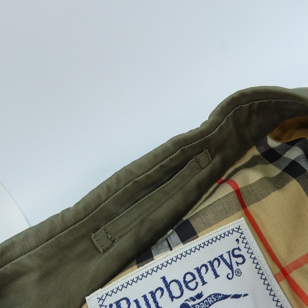 実際に弊社で買取させて頂いたBurberry’s/バーバリーズ 裏地ノバチェック柄トレンチコートロングコートFD034 910 78/7A3の画像 6枚目