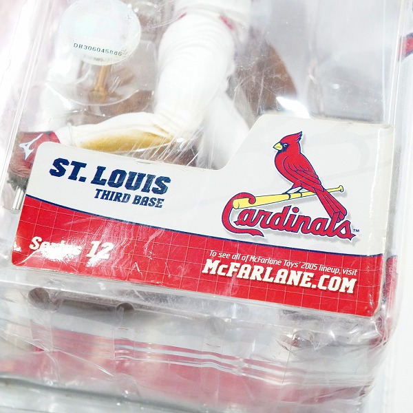 実際に弊社で買取させて頂いた【未開封】McFARLANE TOYS/マクファーレントイズ セントルイス・カージナルス #27 SCOTT ROLEN スコット・ローレン フィギュアの画像 5枚目