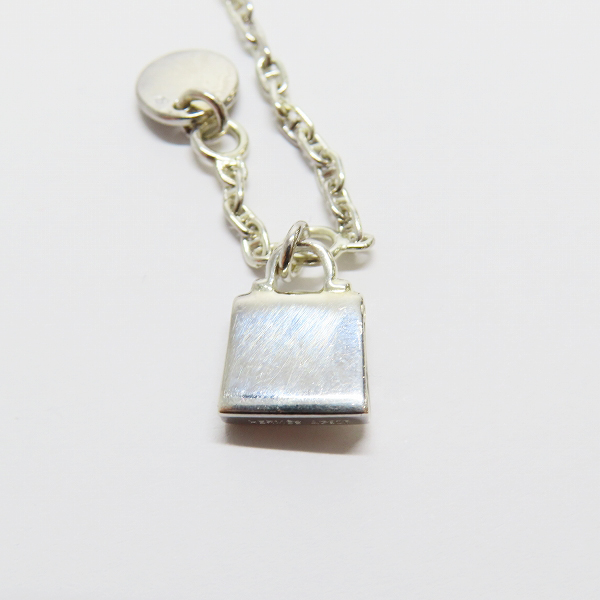 実際に弊社で買取させて頂いたHERMES/エルメス アミュレット ケリー ブレスレット ミニミニ シェーヌダンクルチェーン AG925の画像 5枚目