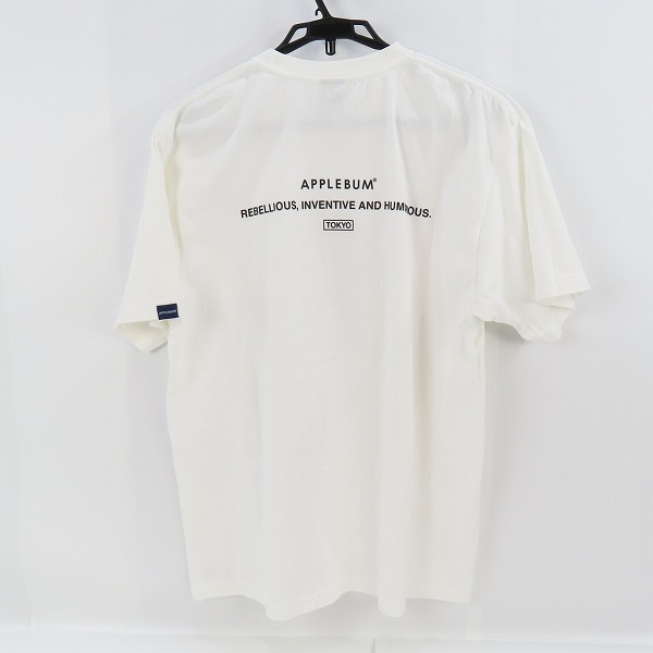 実際に弊社で買取させて頂いたAPPLEBUM/アップルバム×MARVEL/マーベル BLACK WIDOW 半袖Tシャツ XLの画像 1枚目