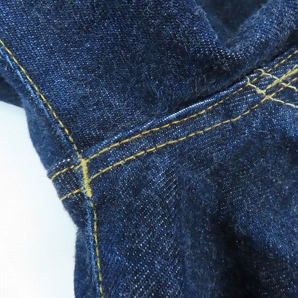 実際に弊社で買取させて頂いたLEVI'S/リーバイス LEVI'S VINTAGE CLOTHING/LVC 1955モデル 日本製 501XX デニムパンツ 50155-0055/W31L34の画像 8枚目