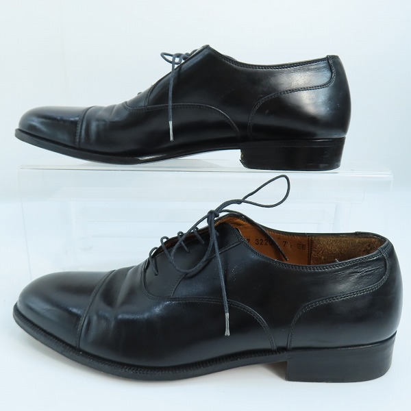 実際に弊社で買取させて頂いたSalvatore Ferragamo/サルバトーレフェラガモ レザー ビジネスシューズ/ドレスシューズ 7757 322U/7.5EEの画像 3枚目